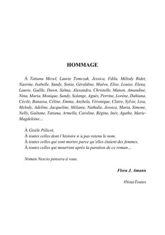 Nomen Nescio - Tome I : Lettres d'adieux
