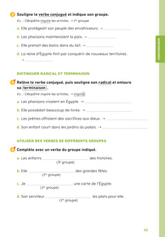 En route pour le Français - CM - Cahier de grammaire-orthographe - Parcours jaune - Ed. 2026