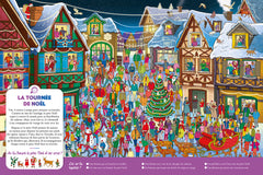 Où sont cachés le père Noël et ses amis ?