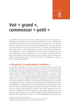 Stratégies motivationnelles pour le rétablissement