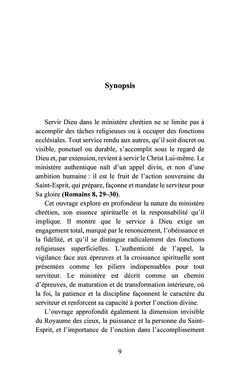Ministère chrétien sous l'action du Saint-Esprit !
