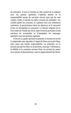 Ministère chrétien sous l'action du Saint-Esprit !