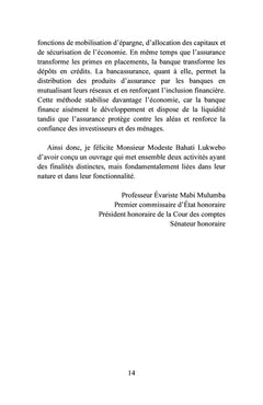 Fondamentaux des assurances et banque