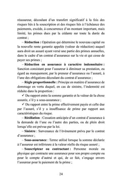 Fondamentaux des assurances et banque