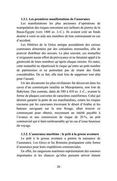 Fondamentaux des assurances et banque