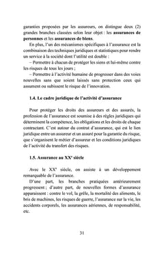 Fondamentaux des assurances et banque