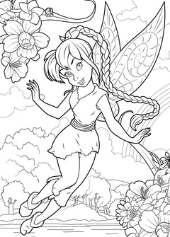 Coloriage Disney Les Fées - La Magie des fées