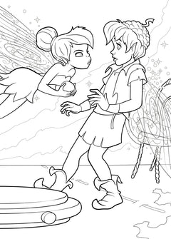 Coloriage Disney Les Fées - La Magie des fées