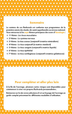 PASS & LAS Histologie - Révisez en 200 flashcards !