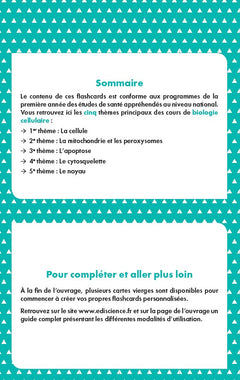 PASS & LAS Biologie cellulaire - Révisez en 200 flashcards !