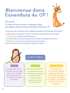 Je me prépare pour le CP