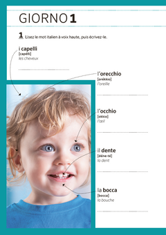 L'italien en 5 mots par jour