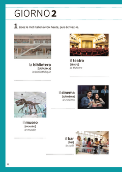 L'italien en 5 mots par jour