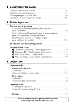 BiblioLycée - Poésie française au féminin du Moyen Âge au XVIIIe siècle