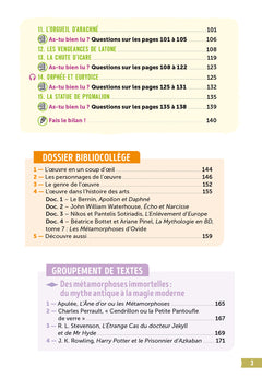 15 métamorphoses