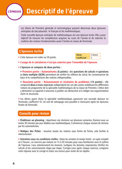Objectif BAC - Toutes les matières 1re Spé Maths - SES - HGGSP + enseignements communs
