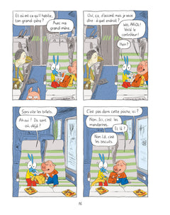 Les vacances chez Papi et Mamie