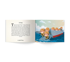 The harbour of Arromanches (titre BtoB) - Version anglaise