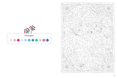 Coloriages mystères - Bel hiver