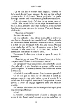 DIFFÉRENTS