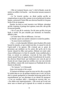 DIFFÉRENTS