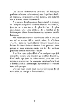 7 jours pour renverser les situations désespérées