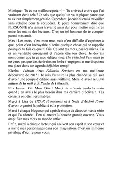 À l'aube de l'éternité
