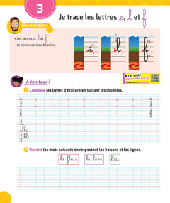 Cahier d'écriture Maître Lucas - CE1