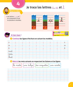 Cahier d'écriture Maître Lucas - CE1