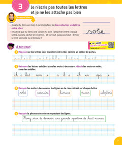 Cahier d'écriture Maître Lucas - CE2-CM1-CM2