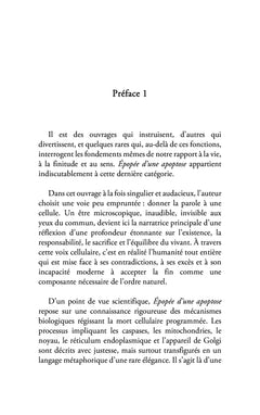 Épopée d'une apoptose