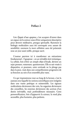 Épopée d'une apoptose