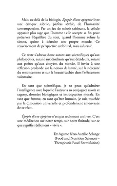 Épopée d'une apoptose