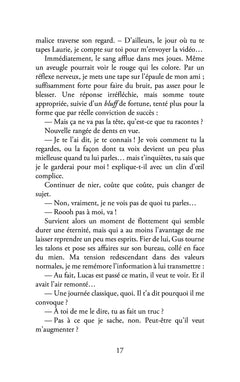 La morsure de l'acier