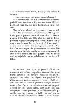 La morsure de l'acier