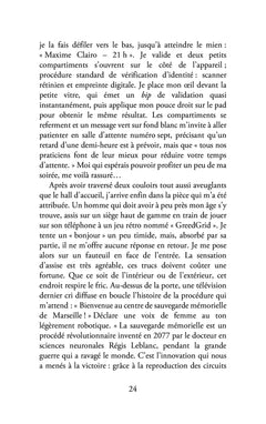 La morsure de l'acier