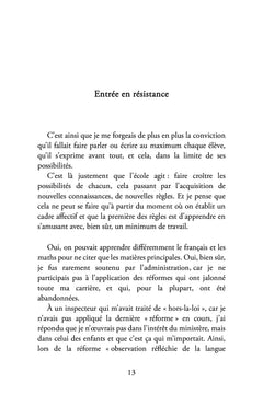 Carnets de classe d'un instituteur frondeur