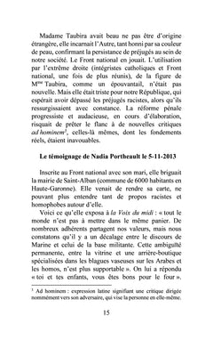 La taulière du RN mais la bourde est là