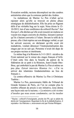 La taulière du RN mais la bourde est là