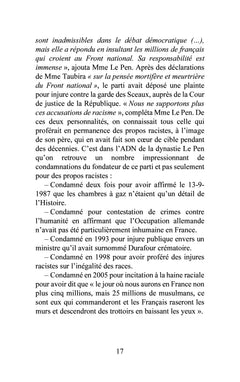 La taulière du RN mais la bourde est là