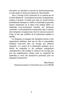 Le retour de Machiavel