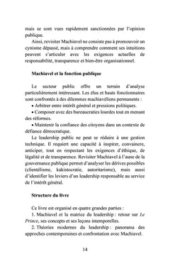 Le retour de Machiavel