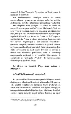 Le retour de Machiavel