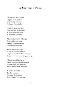 Méditations - Poésie et réflexions courtes