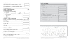 Cahier de calcul en maths Seconde