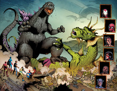 Godzilla vs the Marvel Universe
