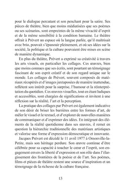 Fiche de lecture Paroles de Prévert