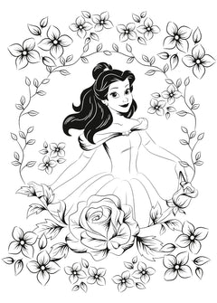 DISNEY TEENS - Atelier de coloriages - Mandalas Princesses et Motifs - Disney Princesses