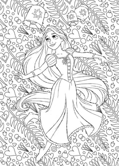 DISNEY TEENS - Atelier de coloriages - Mandalas Princesses et Motifs - Disney Princesses