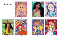 DISNEY - Mes Coloriages magiques - Mystères - Portraits d'héroïnes